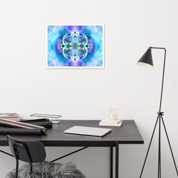 Crystal Ether – A Vision by Eldor Art ( Premium Luster Photo Paper Framed Poster ) - Image 35