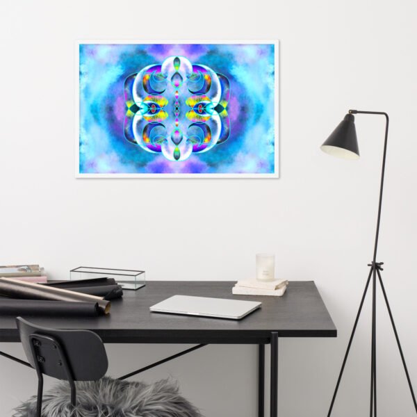 Crystal Ether – A Vision by Eldor Art ( Premium Luster Photo Paper Framed Poster ) - Image 36