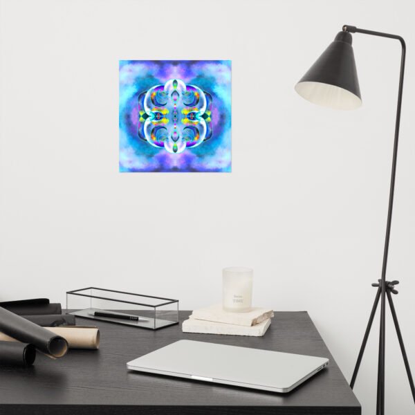 Crystal Ether – A Vision by Eldor Art (Premium Luster Photo Paper Poster ) - Image 5