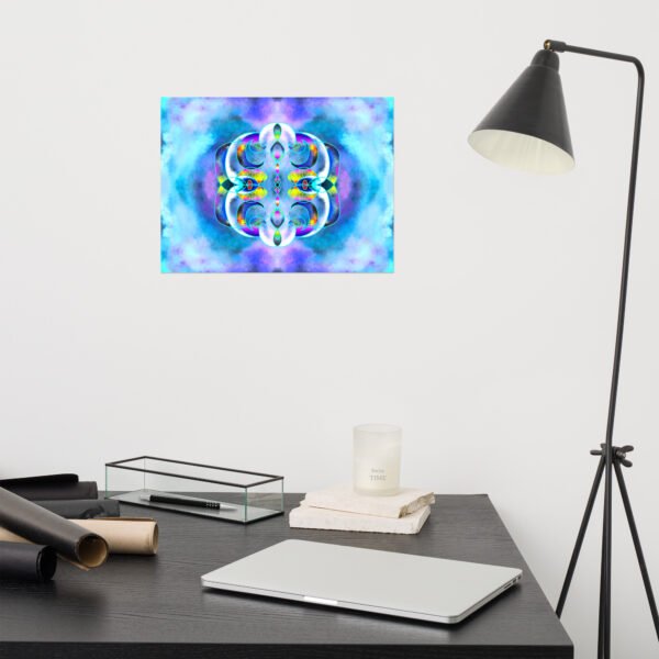 Crystal Ether – A Vision by Eldor Art (Premium Luster Photo Paper Poster ) - Image 6