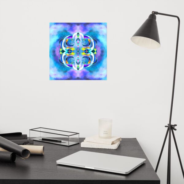 Crystal Ether – A Vision by Eldor Art (Premium Luster Photo Paper Poster ) - Image 8
