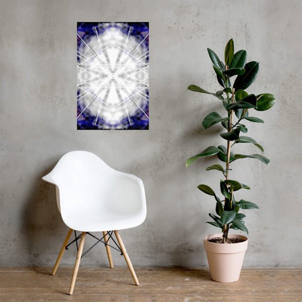Radiant Fury – Original Digital Artwork by Eldor Art ( Premium Luster Photo Paper Poster ) - Image 2