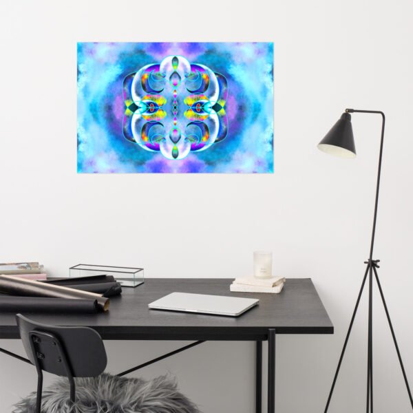 Crystal Ether – A Vision by Eldor Art (Premium Luster Photo Paper Poster ) - Image 13