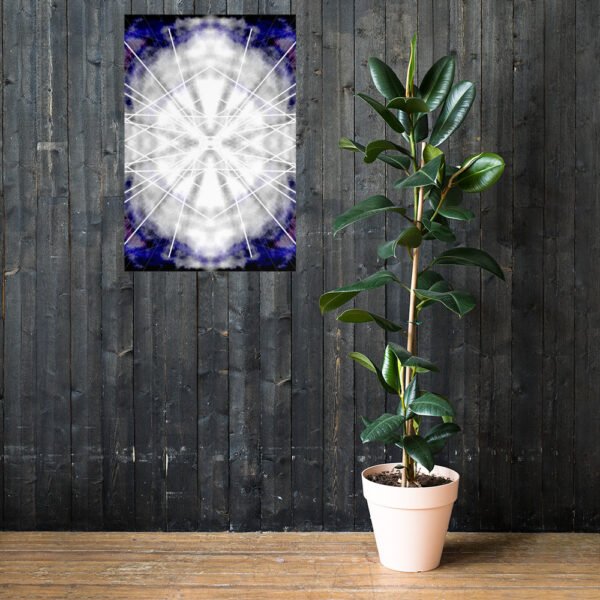 Radiant Fury – Original Digital Artwork by Eldor Art ( Premium Luster Photo Paper Poster )