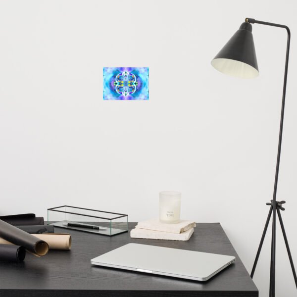 Crystal Ether – A Vision by Eldor Art (Premium Luster Photo Paper Poster ) - Image 2