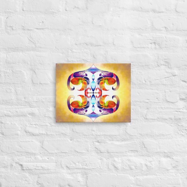 Solar Radiance – Intuitive Mandala by Eldor Art ( Thin Canvas ) - Image 6