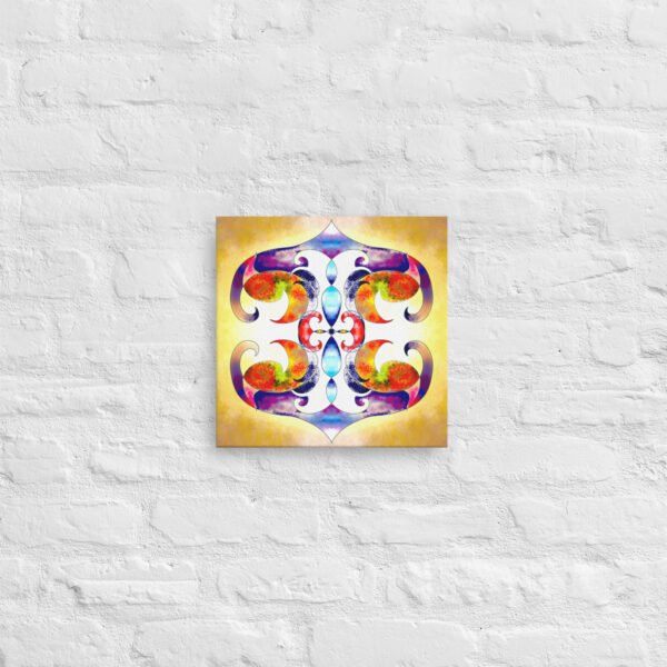 Solar Radiance – Intuitive Mandala by Eldor Art ( Thin Canvas ) - Image 2