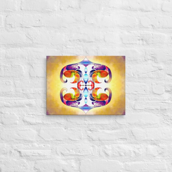 Solar Radiance – Intuitive Mandala by Eldor Art ( Thin Canvas ) - Image 3