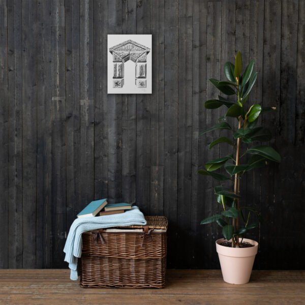 Ornate Arch - Timeless Elegance by Eldor Art ( Thin Canvas ) - Image 2
