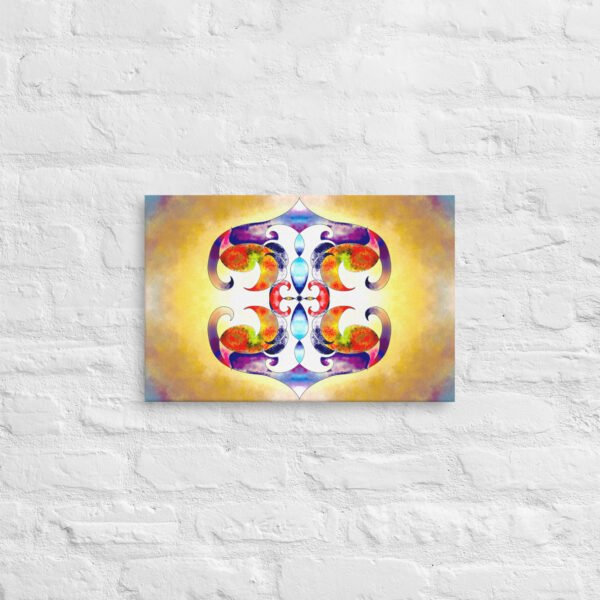 Solar Radiance – Intuitive Mandala by Eldor Art ( Thin Canvas )