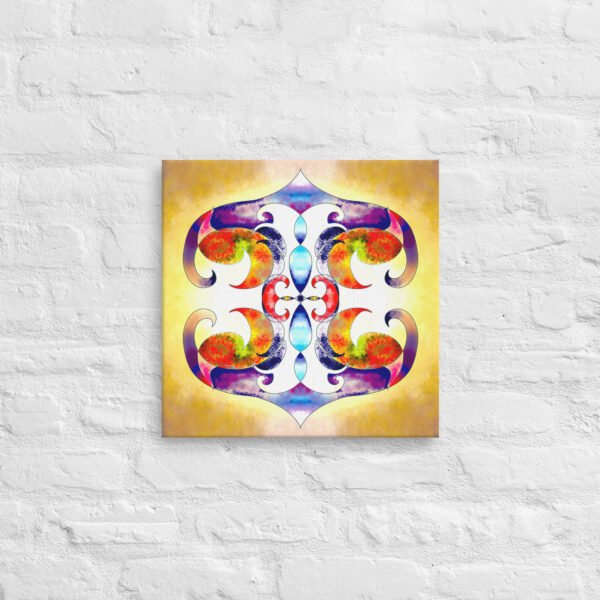 Solar Radiance – Intuitive Mandala by Eldor Art ( Thin Canvas ) - Image 4