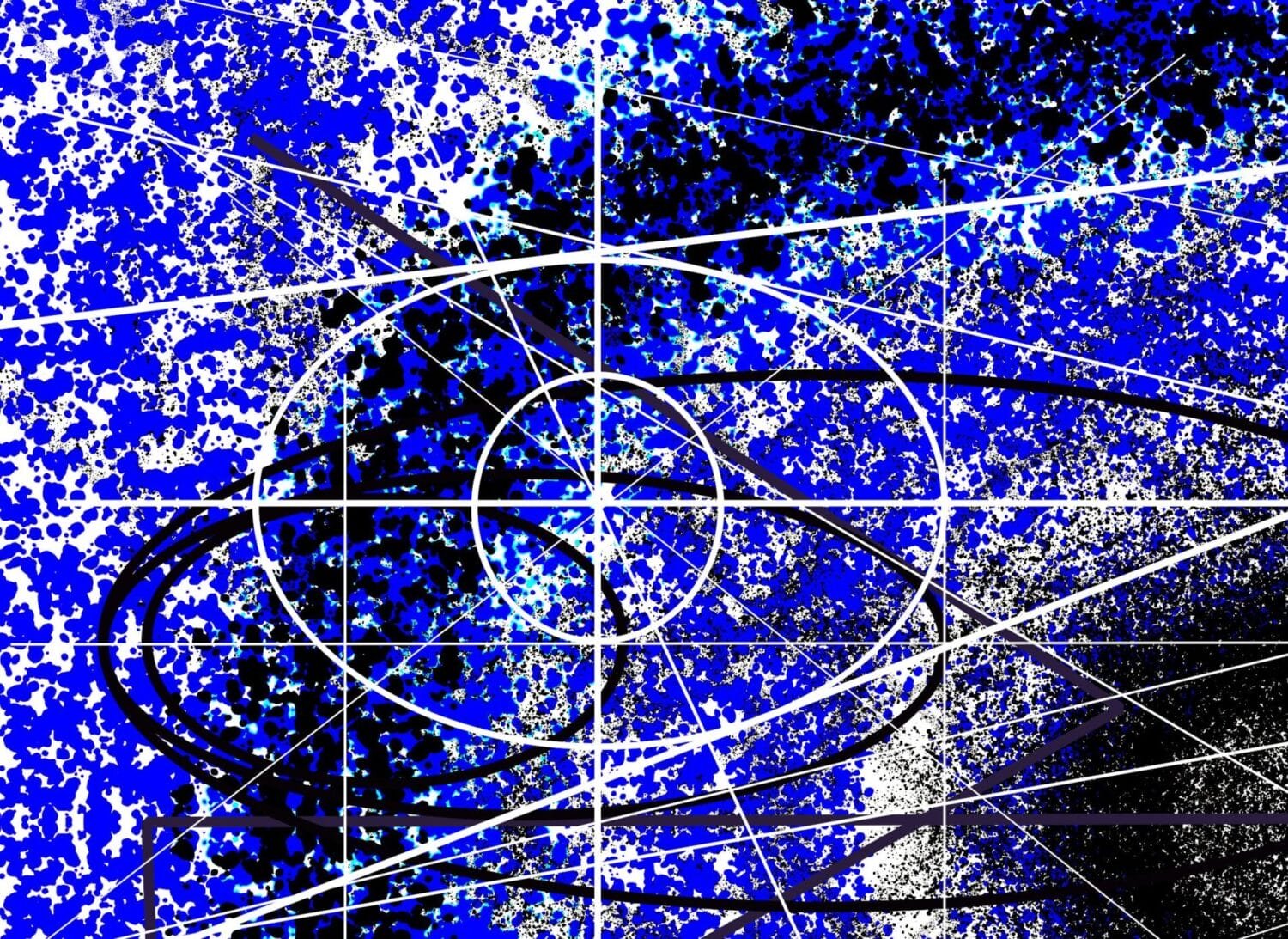 Abstract cosmic digital painting by Eldor Art – High-resolution JPEG from the Eldorart collection inspired by the Andromeda galaxy