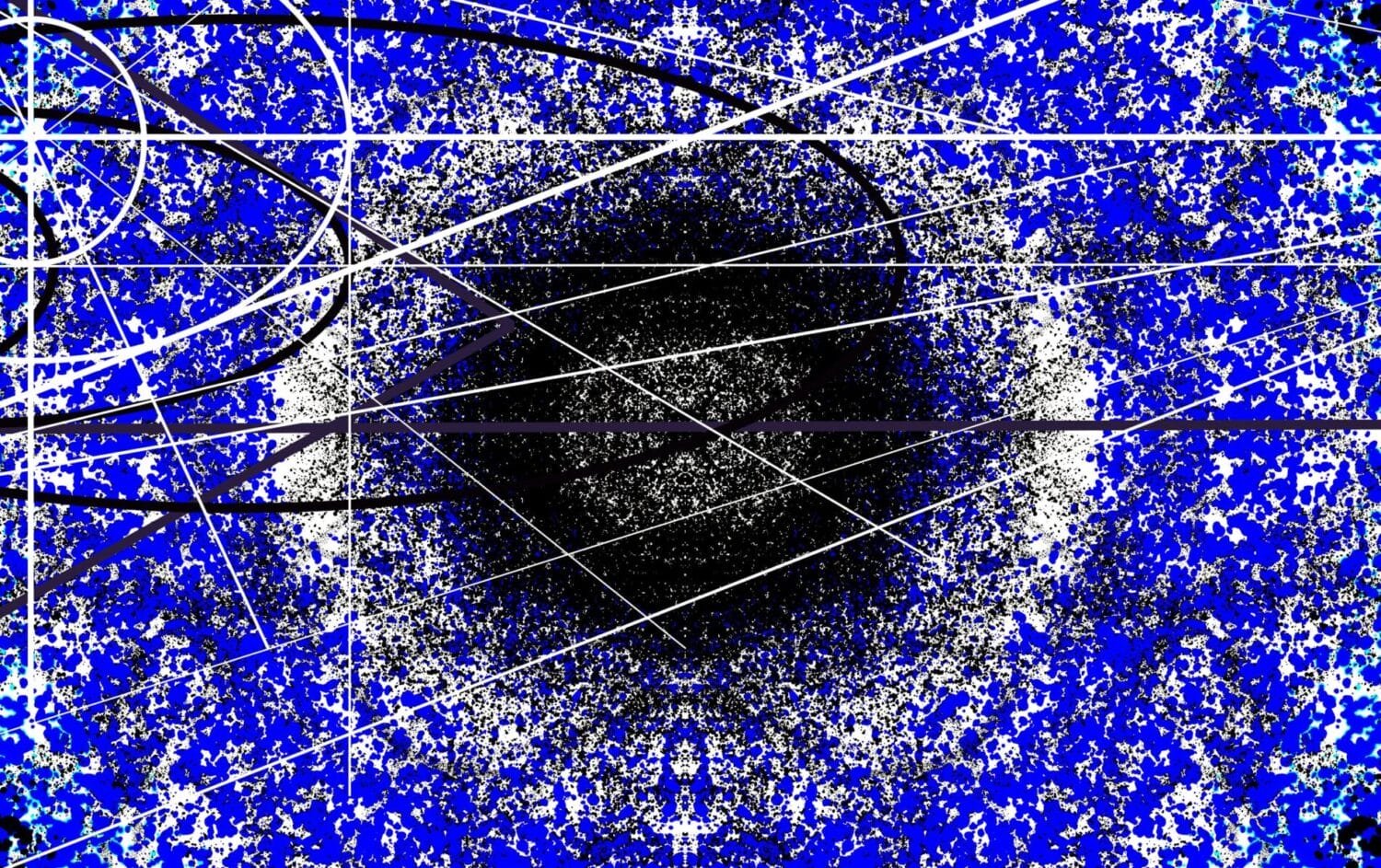 Abstract cosmic digital painting by Eldor Art – High-resolution JPEG from the Eldorart collection inspired by the Andromeda galaxy