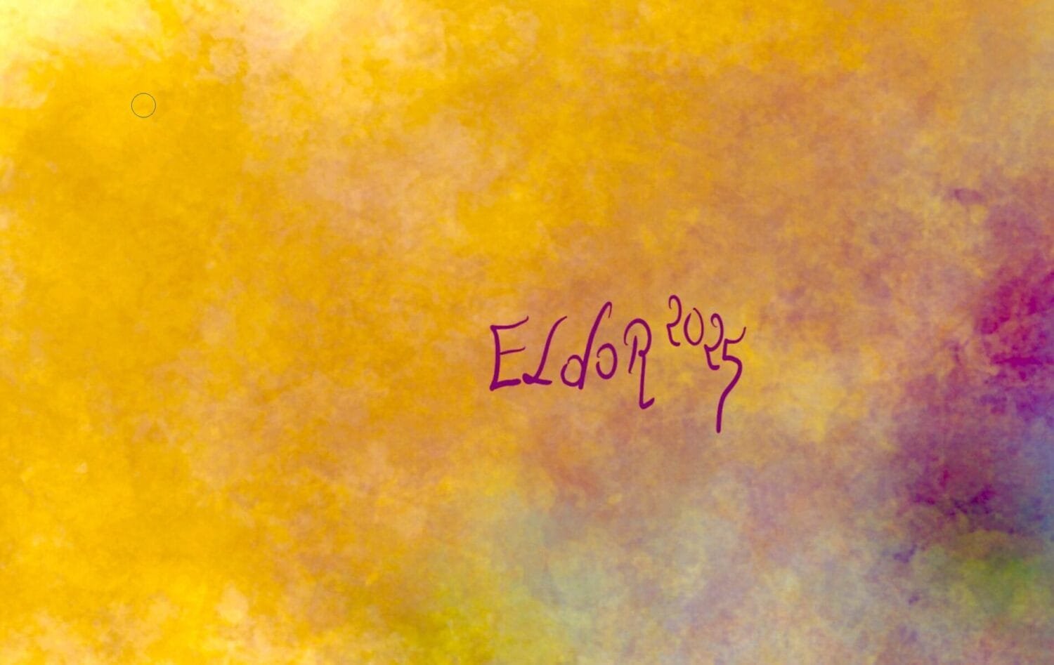 Abstract cosmic artwork by Eldor Art – High-resolution JPEG from the Eldorart collection featuring radiant symmetry and signed digital design