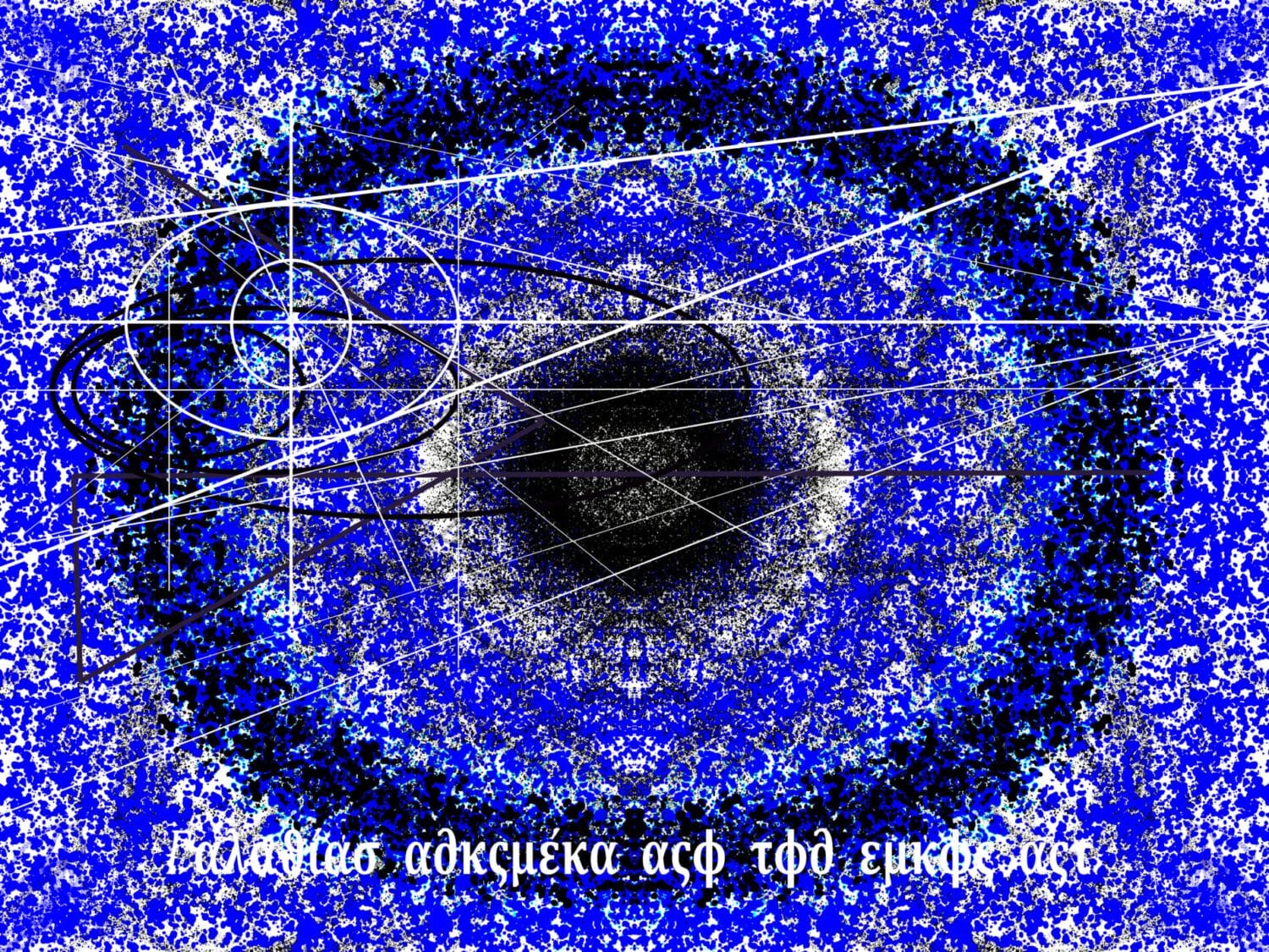 Abstract cosmic digital painting by Eldor Art – High-resolution JPEG from the Eldorart collection inspired by the Andromeda galaxy