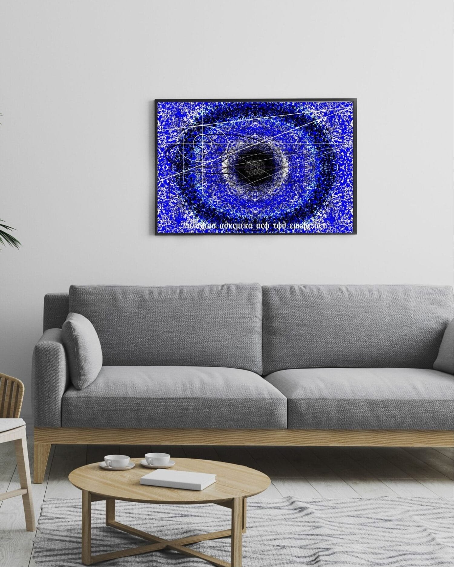 Abstract cosmic digital painting by Eldor Art – High-resolution JPEG from the Eldorart collection inspired by the Andromeda galaxy